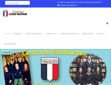 Tablet Screenshot of colegiolp.com